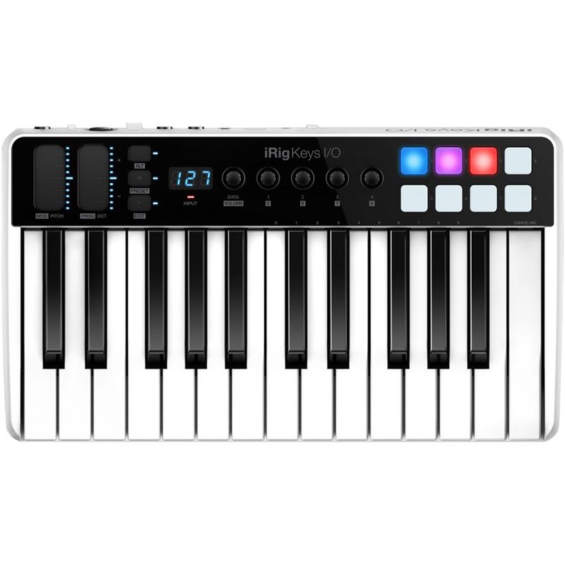 IK Multimedia iRig Keys I/O 25 Keyboard Controller with Audio Interface