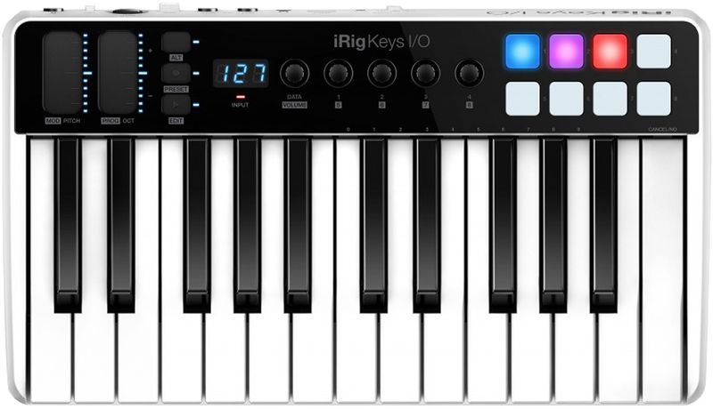 IK Multimedia iRig Keys I/O 25 Keyboard Controller with Audio