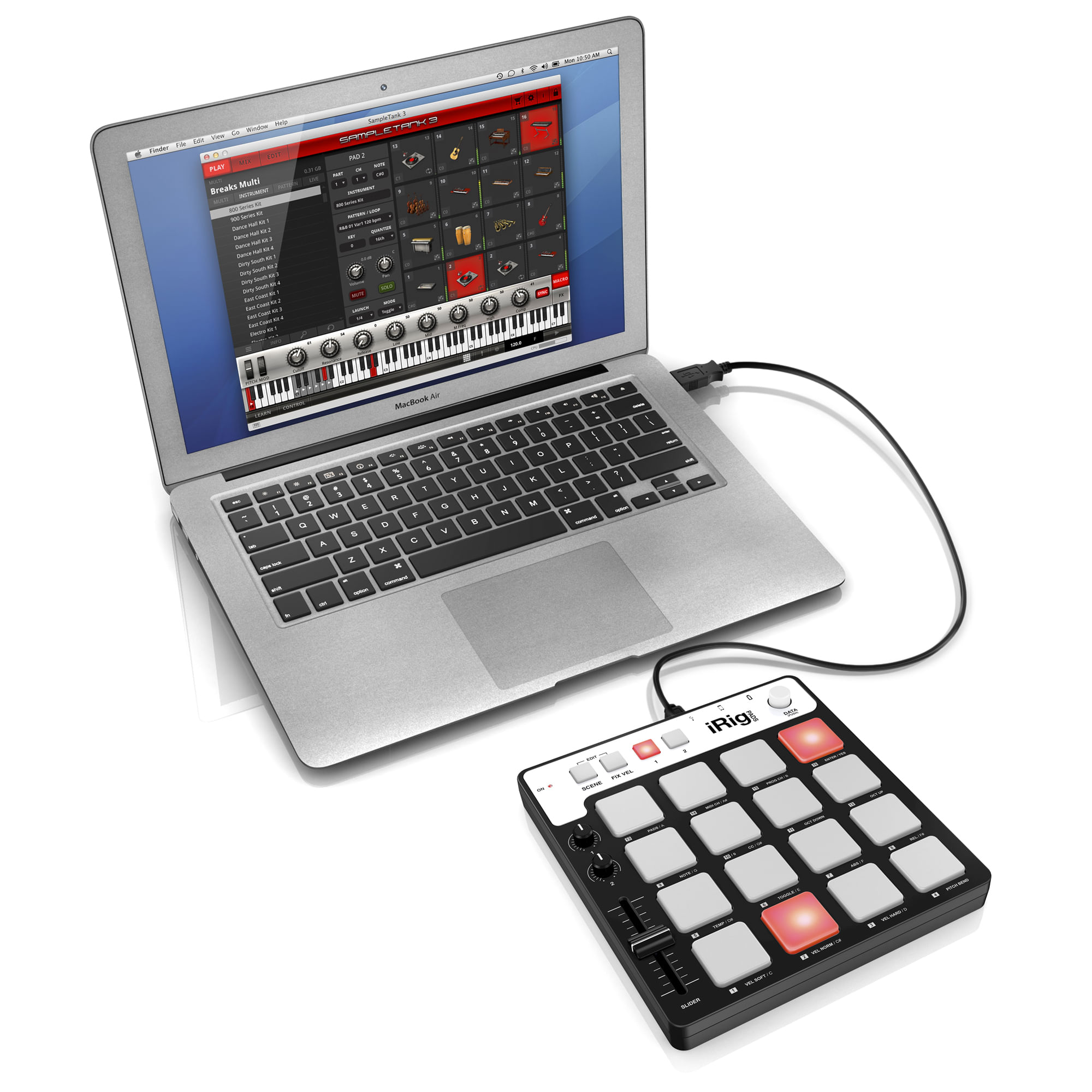 iRig Pads MIDI Groove Pad Controller - Cosmo Music | Canada's #1 Music  Store - Shop, Rent, Repair