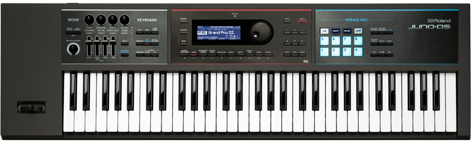 Roland JUNO-DS 61-Note Synthesizer - Cosmo Music | Canada's #1 Music Store  - Shop, Rent, Repair