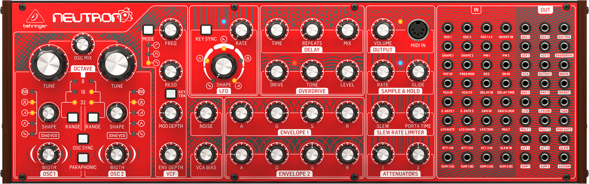 Behringer Neutron Semi-Modular Analog Synth - Cosmo Music | Canada's #1  Music Store - Shop, Rent, Repair