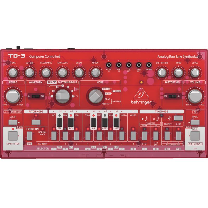 Analog bass on sale line synthesizer