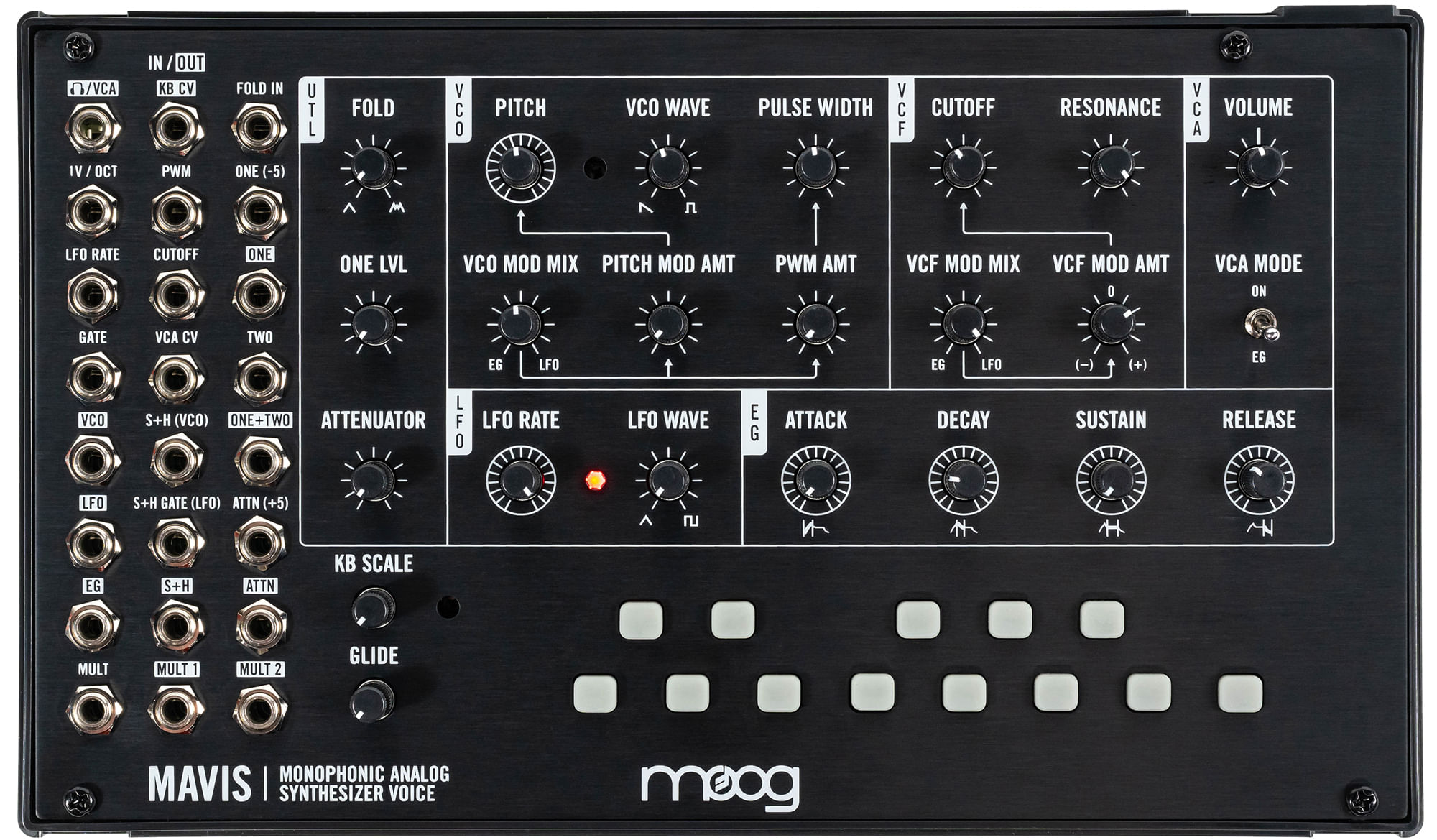 Moog Mavis Build-It-Yourself Analogue Synth Kit - Cosmo Music | Canada's #1  Music Store - Shop, Rent, Repair