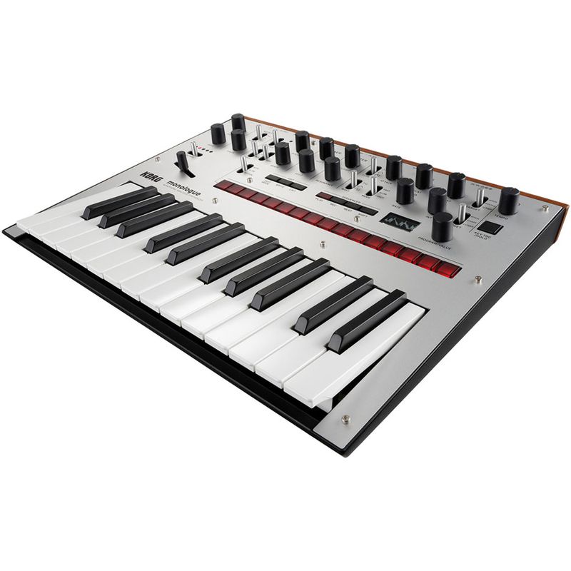 Korg Monologue Monophonic Analogue Synthesizer - Silver - Cosmo Music