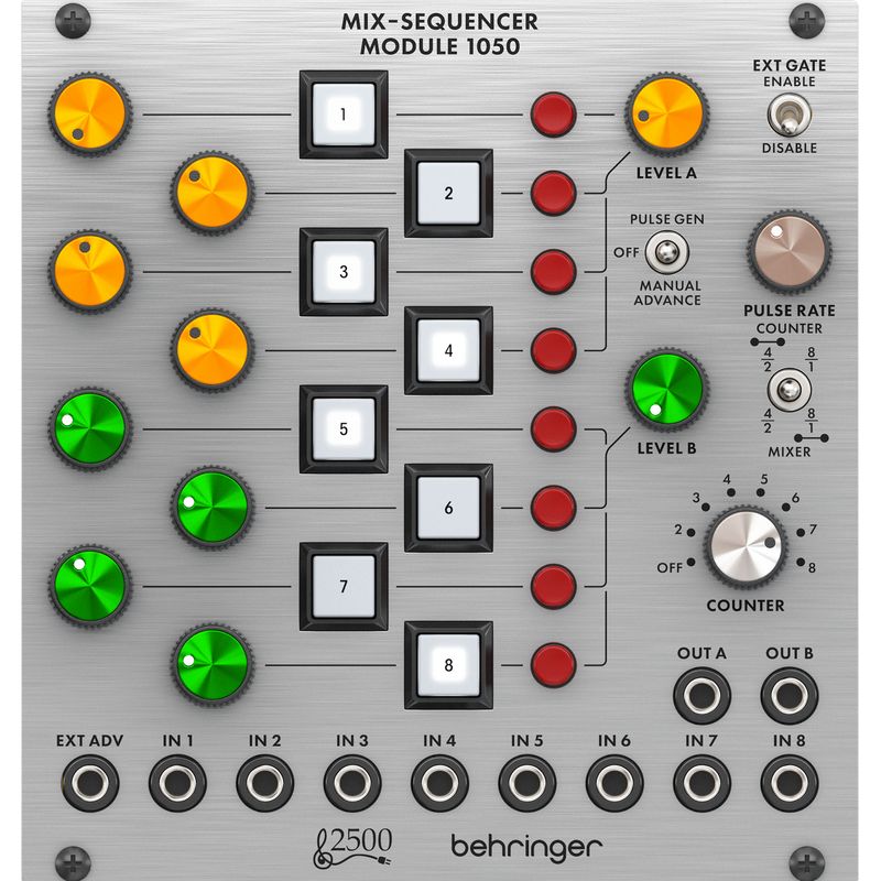 Behringer 1050 Mix-Sequencer Eurorack Module