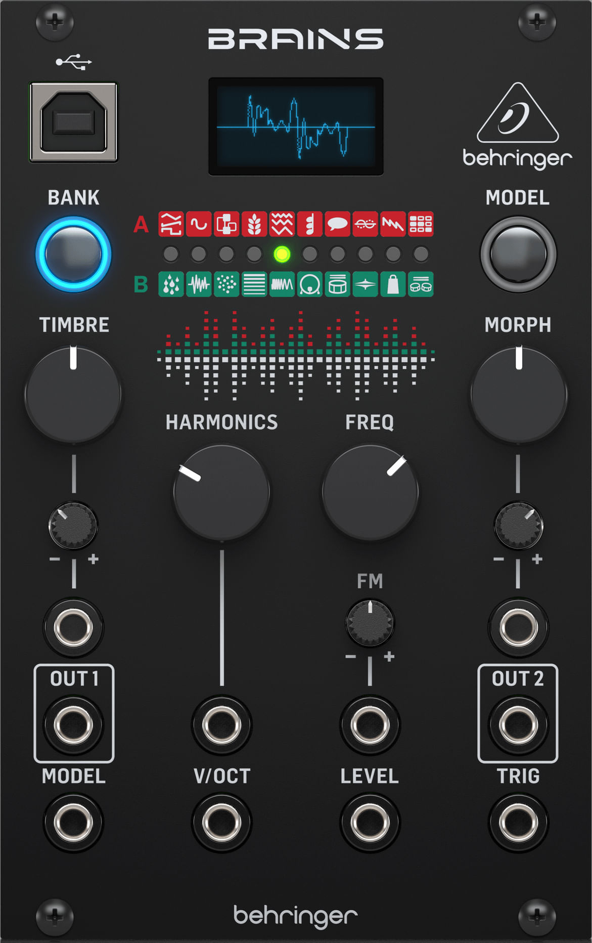 Behringer Brains Multi-Engine Oscillator Eurorack Module - Cosmo Music