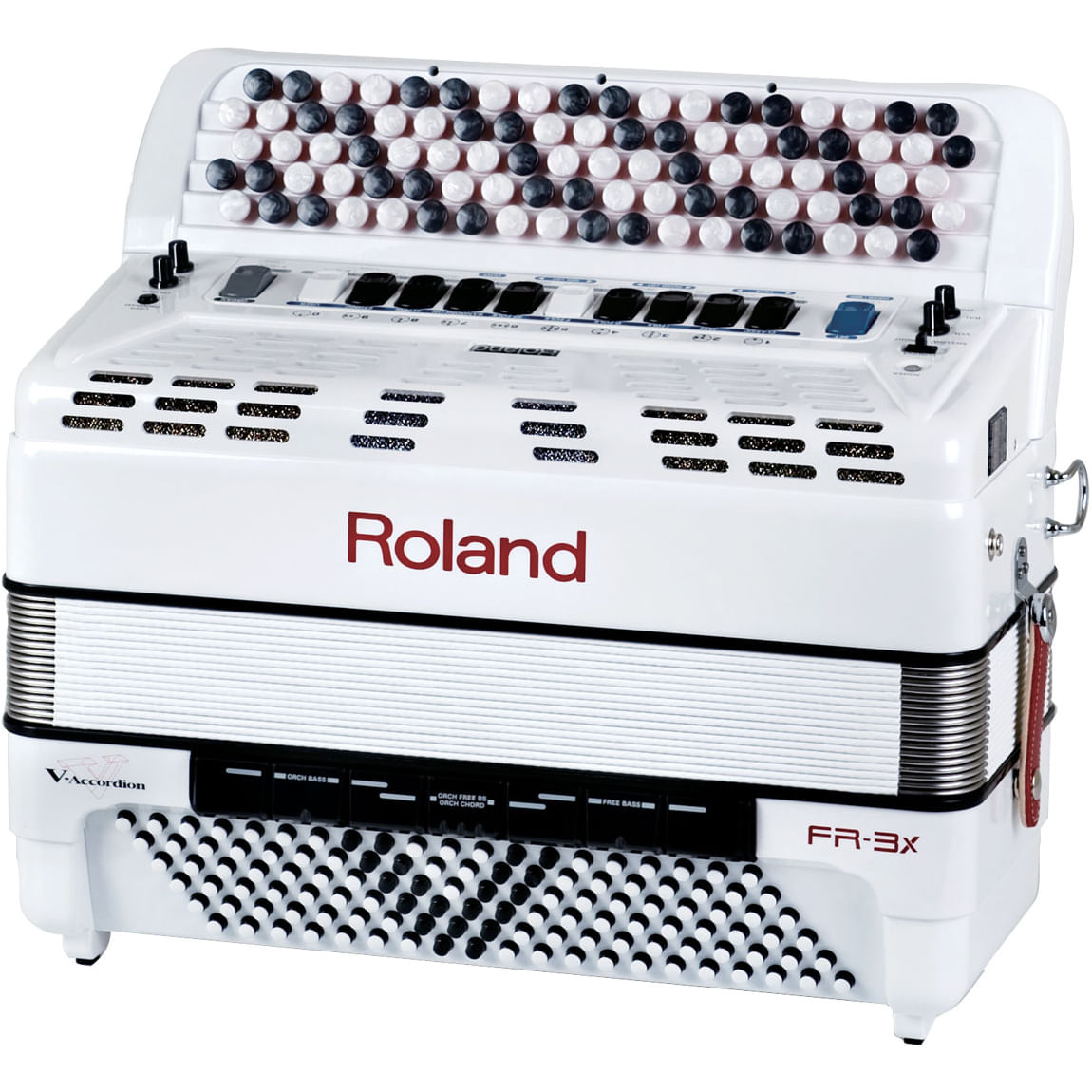 Roland FR-3xb V-Accordion - White - Cosmo Music | Canada's #1 Music Store -  Shop, Rent, Repair