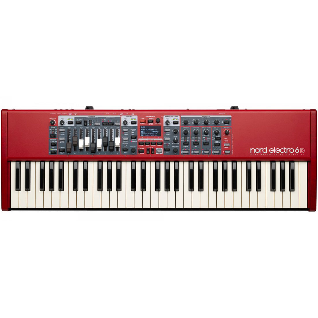 Nord Electro 6D 61-Key Semi-Weighted Waterfall Keyboard