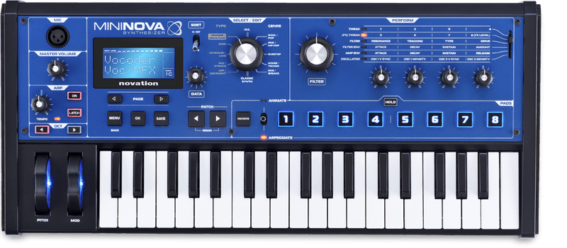 Novation MiniNova 37-Key Synthesizer