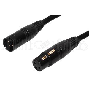 3-Pin DMX Cable Male to Female - 15 Feet