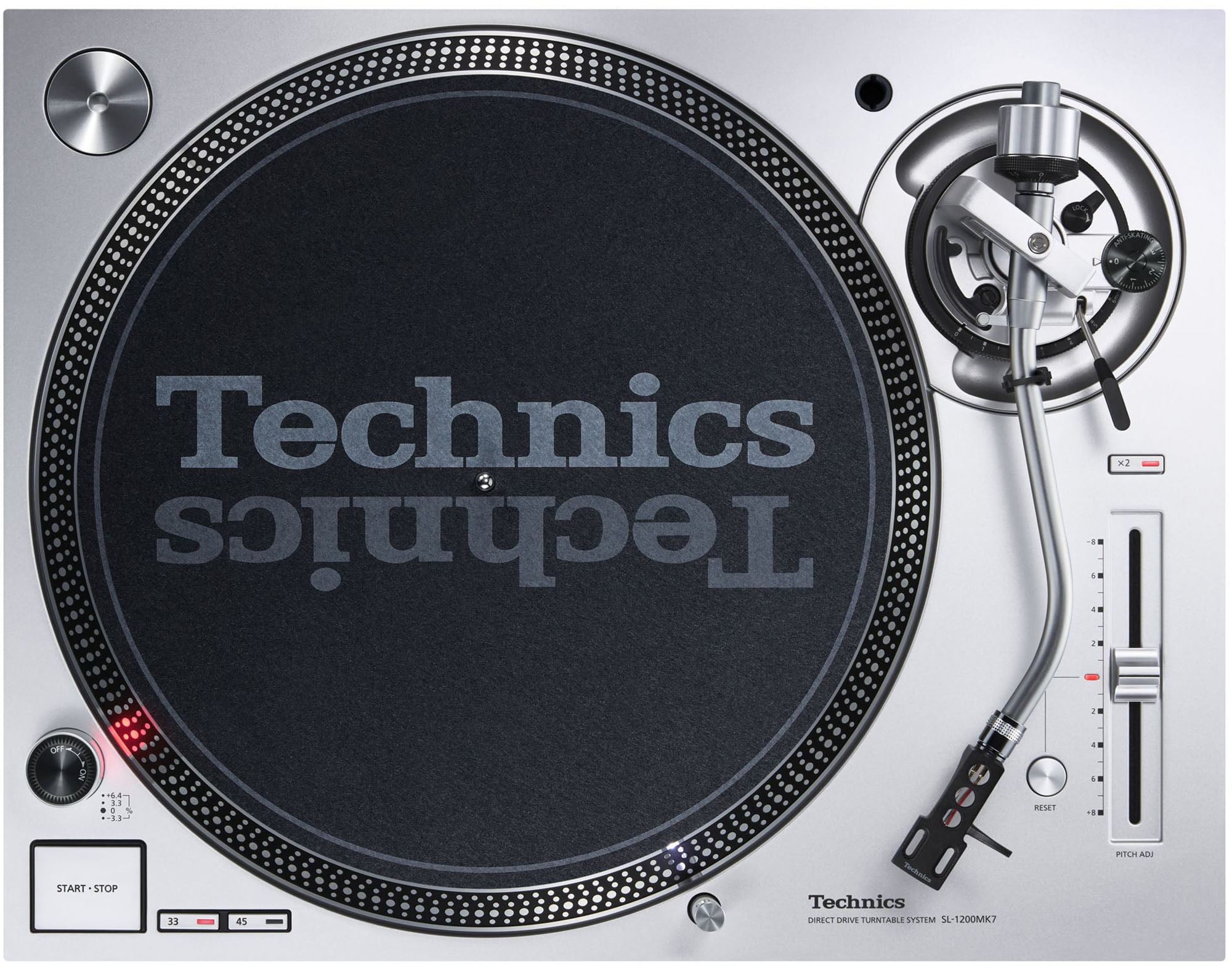 Technics SL-1200MK7PS Direct Drive Turntable - Silver - Cosmo Music |  Canada's #1 Music Store - Shop, Rent, Repair