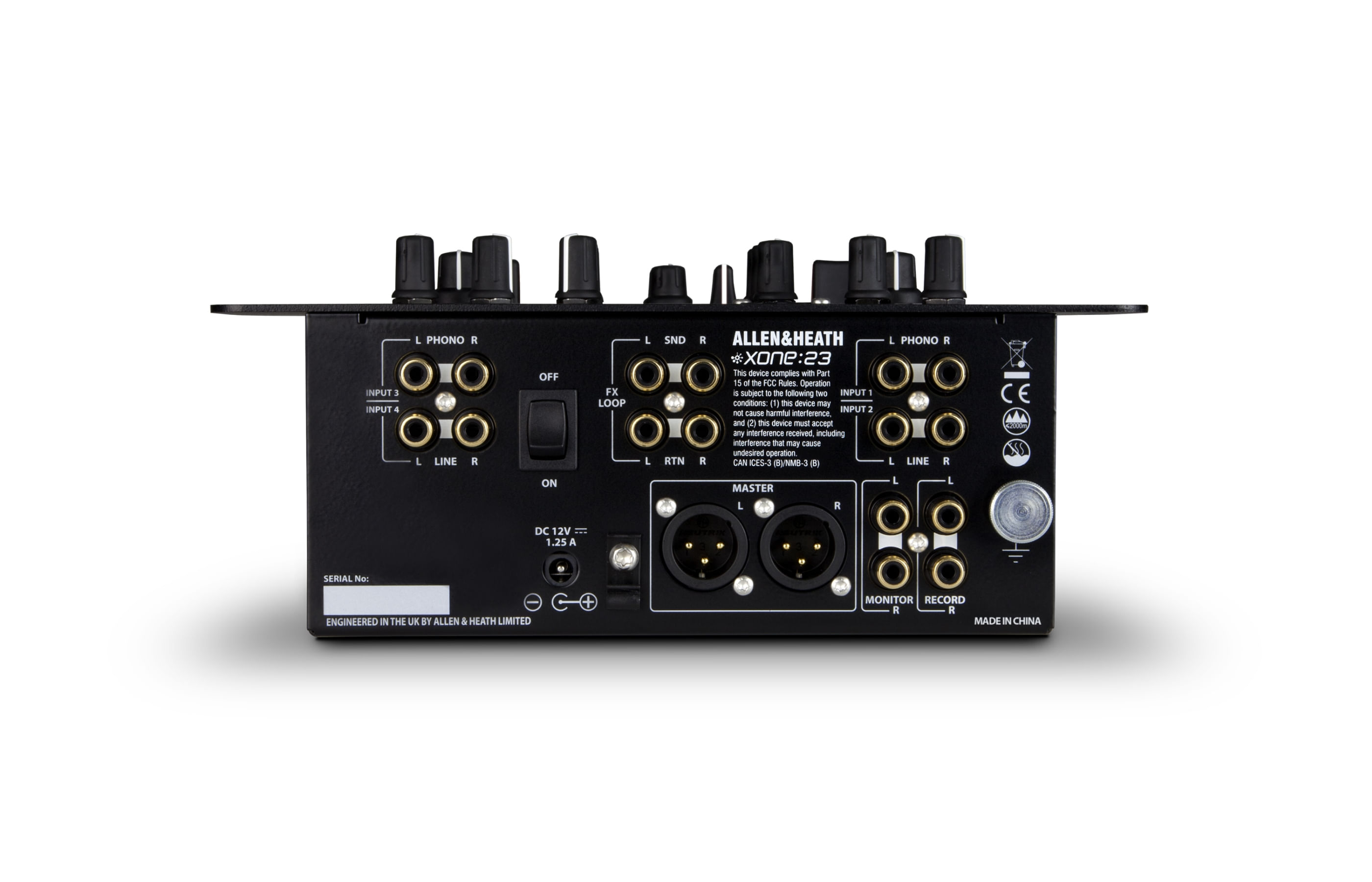 Allen & Heath XONE:23 2+2 Channel DJ Mixer - Cosmo Music