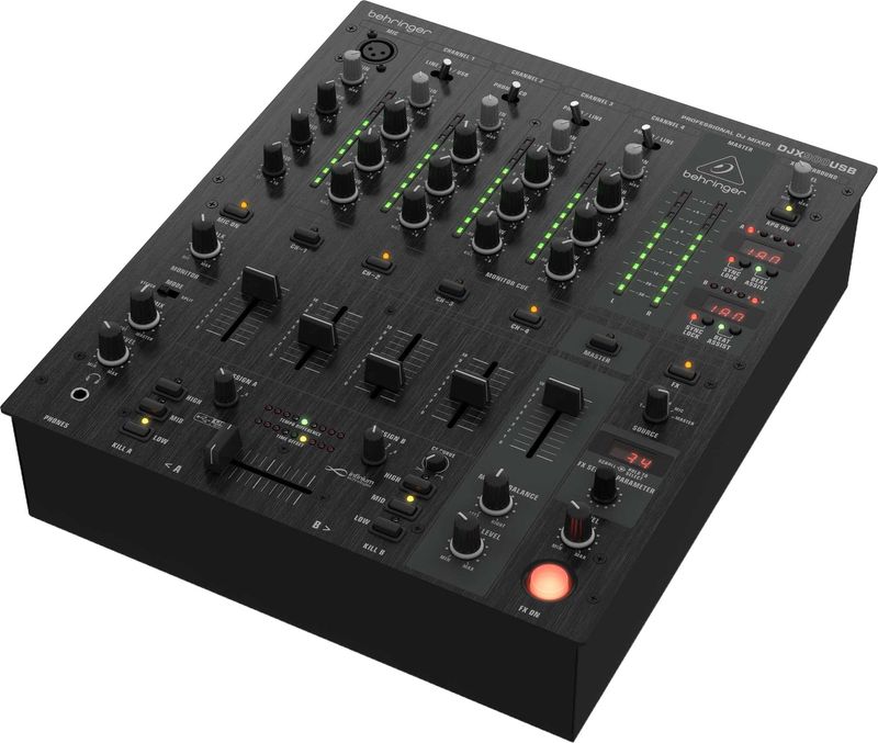 Behringer Pro Mixer DJX900USB 5-Channel DJ Mixer