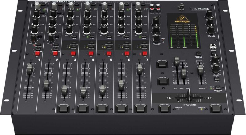 Behringer Pro Mixer DX2000USB 7-Channel DJ Mixer