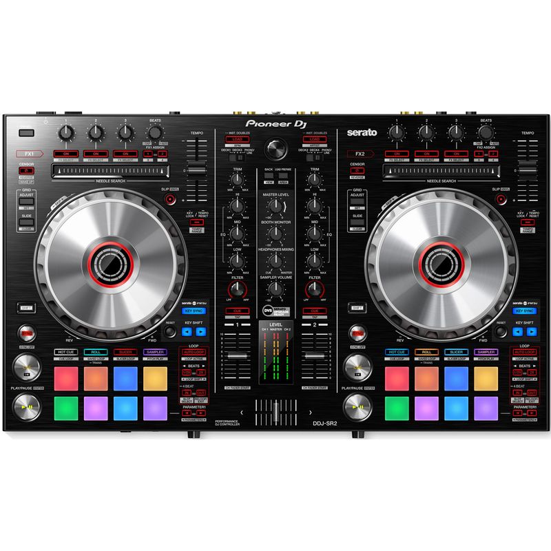 Pioneer DJ DDJ-SR2 Portable 2 Channel Serato DJ Controller 