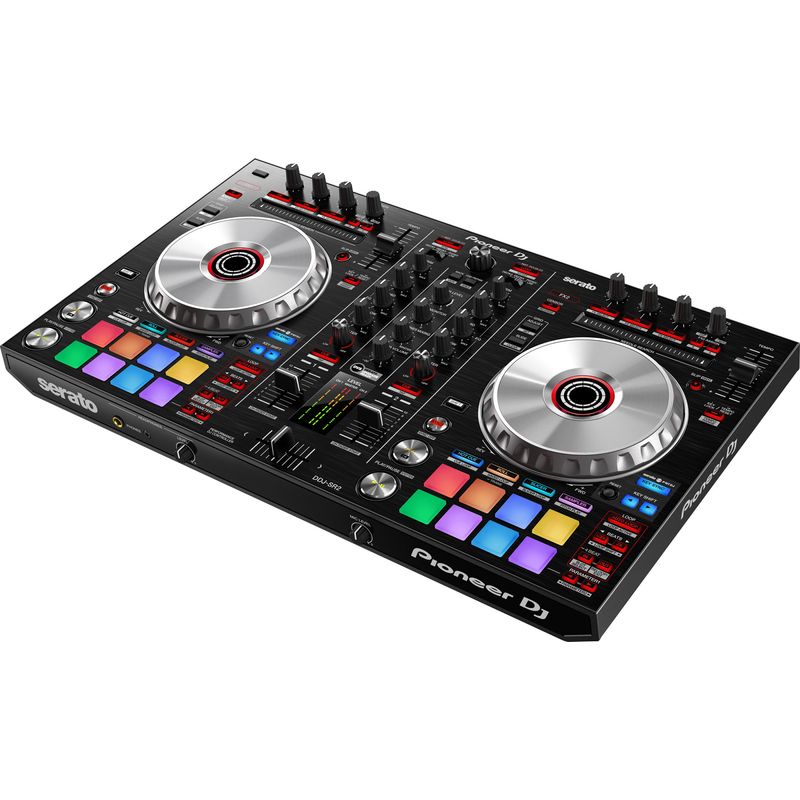 Pioneer DJ DDJ-SR2 Portable 2 Channel Serato DJ Controller - Cosmo