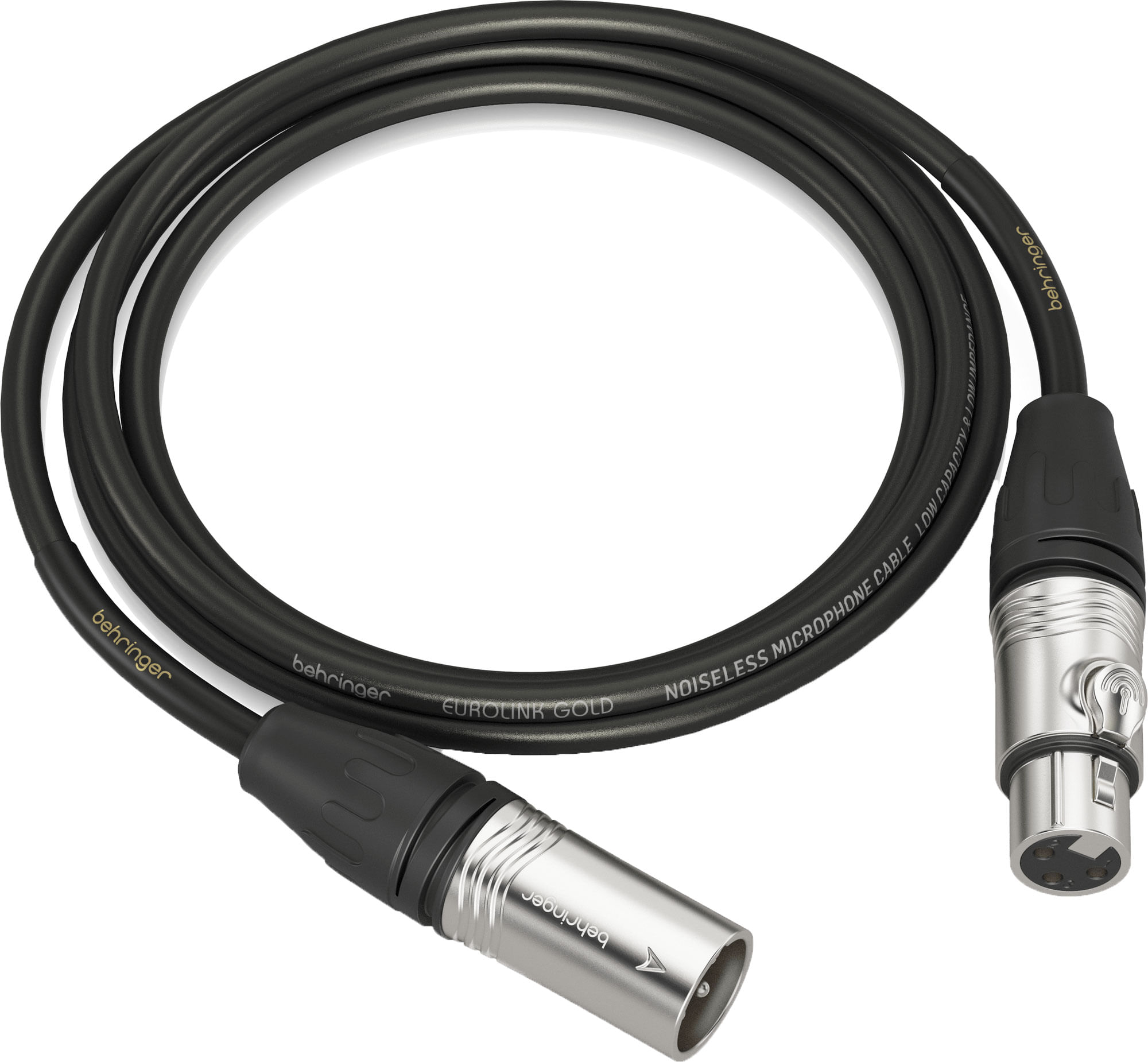 Behringer GMC-150 Gold Performance Microphone Cable - XLR, 5
