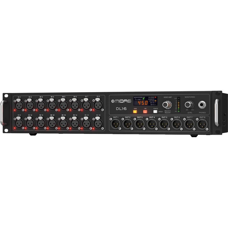 Midas DL16 Digital Mixing Stage Box