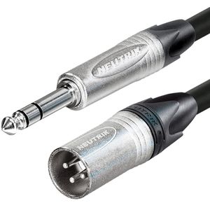 Digiflex NXMS Tour Series Adapter Cable - XLR Male / 1/4" TRS, 20'