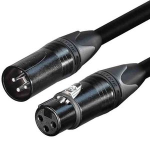 Digiflex NXX-D4 Tour Series Quad Microphone Cable - XLR Male / XLR Female, 3'