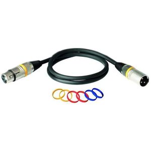 RockCable by Warwick Color Coded Microphone Cable - XLR M / XLR F, 9.8'