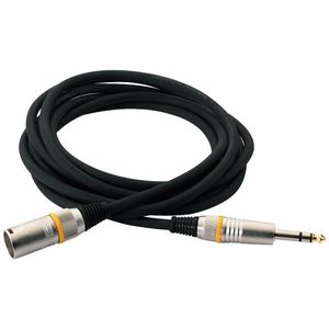 RockCable by Warwick Microphone Cable - XLR M / TRS, Balanced, Colour Coded, 19.7'