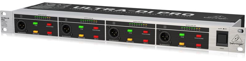 Behringer DI4000 V2 4-Channel Rackmount Active DI-Box