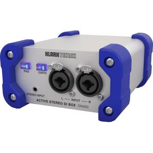 Klark Teknik DN200 V2 2-Channel Active DI Box