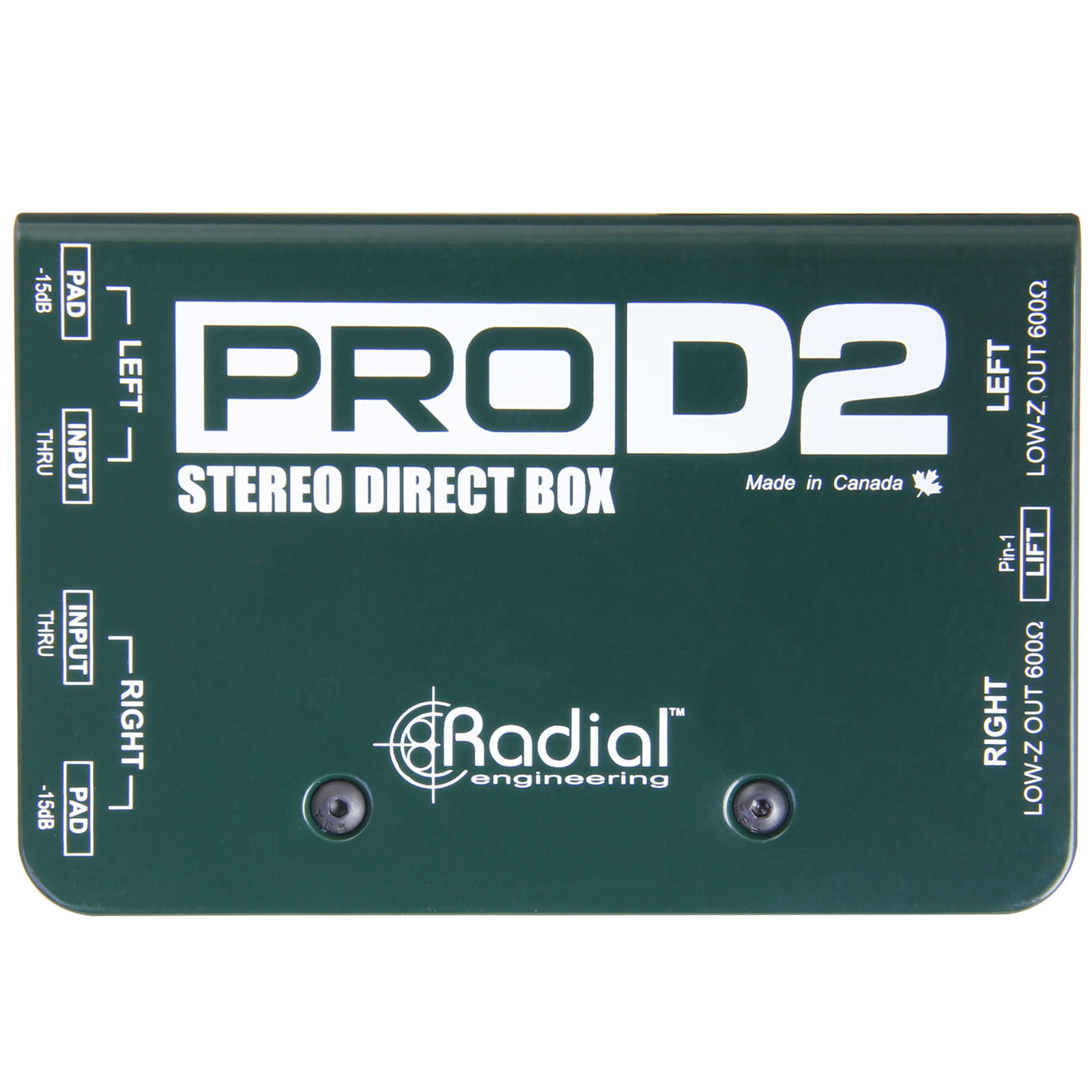 Radial ProD2 Stereo DI Box - Cosmo Music | Canada's #1 Music Store - Shop,  Rent, Repair
