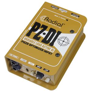 Radial PZ-DI Orchestral Instrument DI Box