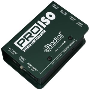 Radial Pro-Iso Stereo +4dB to -10dB Converter