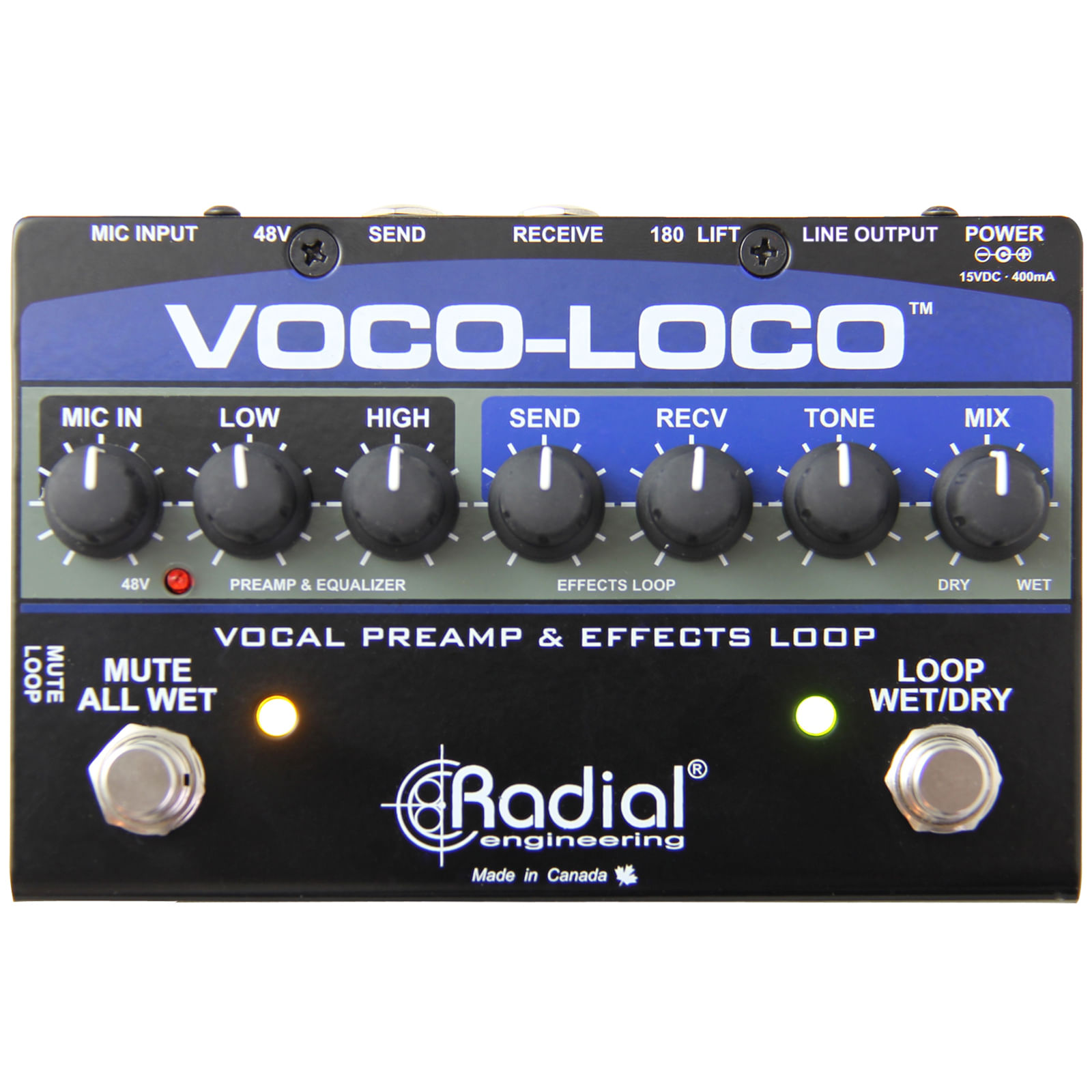 or　Radial　Switcher　for　Voco-Loco　Voice　Cosmo　Effects　Instrument　Music