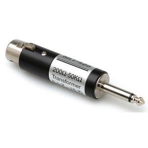 Hosa Impedance Transformer - XLR3F to 1/4" TS