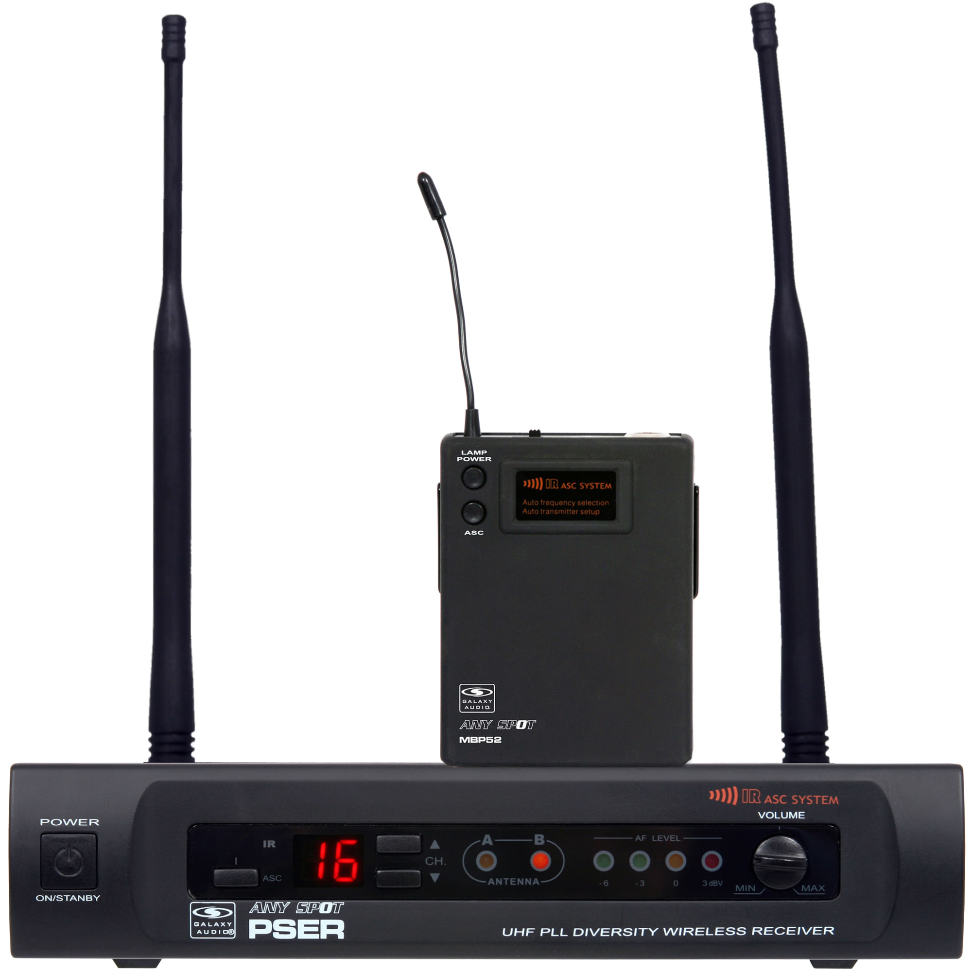 Galaxy Audio PSER 52GTR Guitar Wireless Microphone System N Band