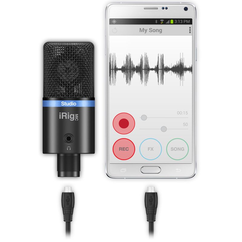 IK Multimedia iRig Mic Studio - Black