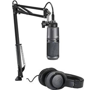 Audio-Technica AT2020USB+PK Streaming/Podcasting Pack