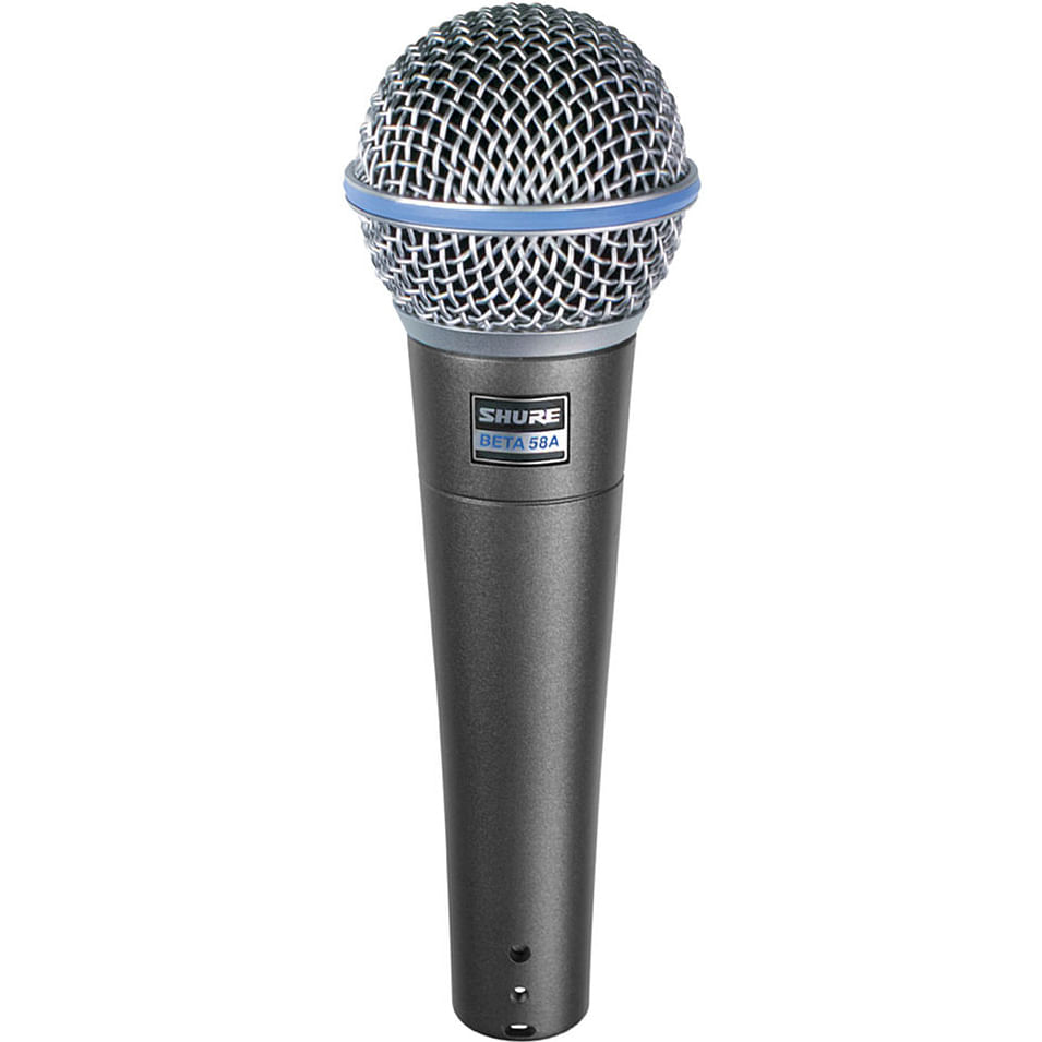 Shure Beta 58A Dynamic Supercardioid Vocal Microphone - Cosmo Music