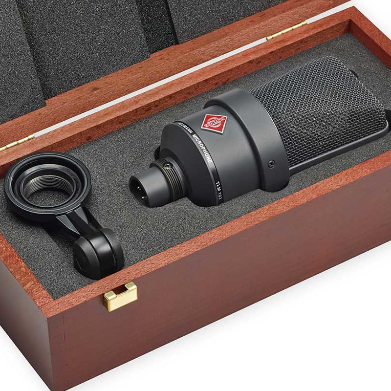 Neumann TLM 103 Large Diaphragm Condenser Microphone - Matte Black - Cosmo  Music | Canada's #1 Music Store - Shop, Rent, Repair