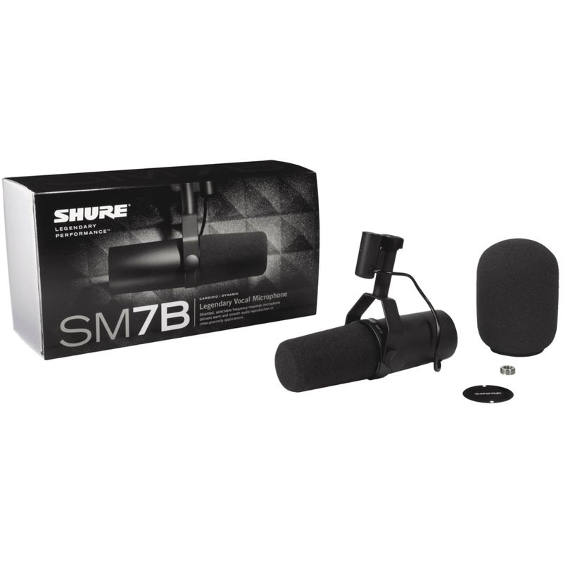 Shure SM7B Dynamic Vocal Microphone - Cosmo Music