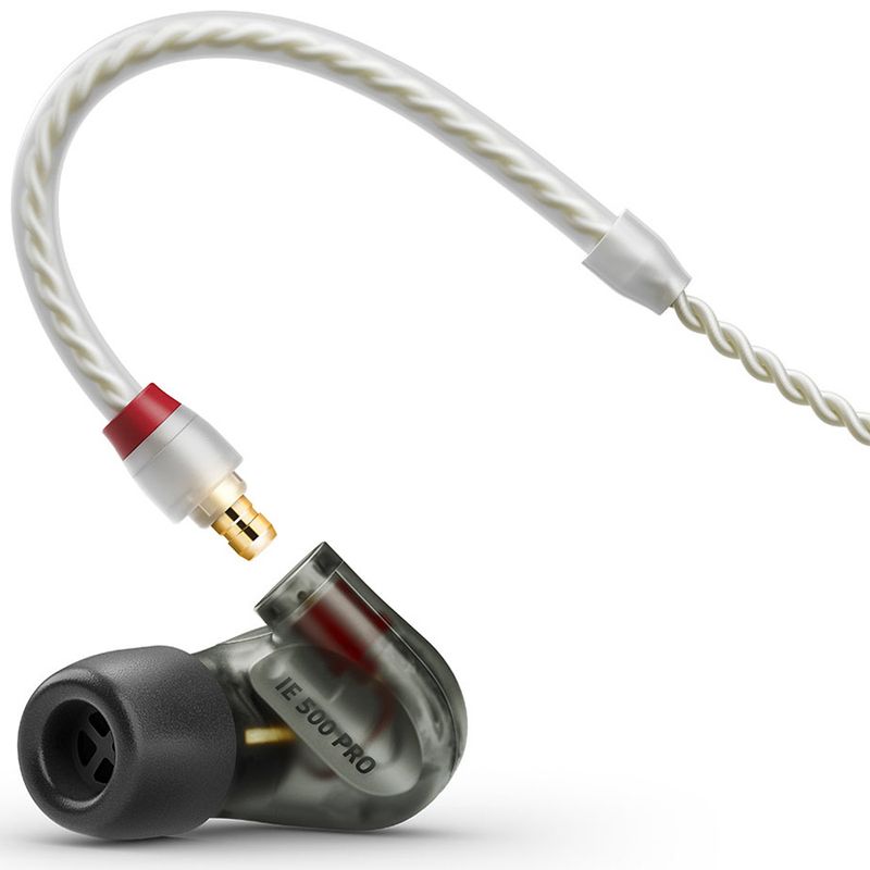 Sennheiser IE 500 Pro In-Ear Monitor Earphones - Smoky Black