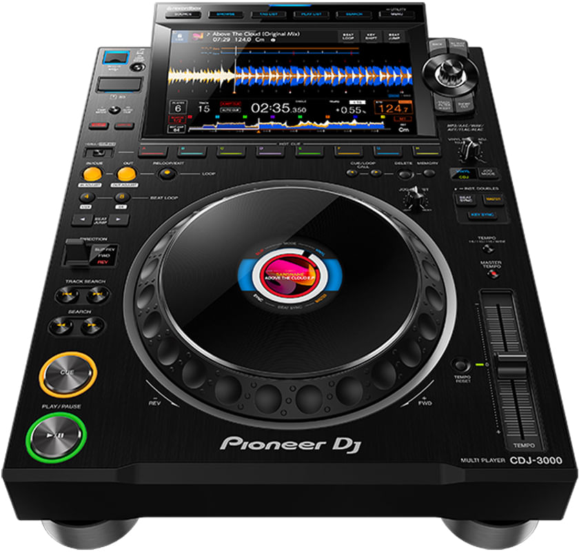 Pioneer CDJ-3000 Professional DJ Media Player - Black - Cosmo Music