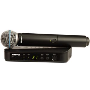 Shure BLX24/B58 Wireless Handheld Microphone System - H10 Band