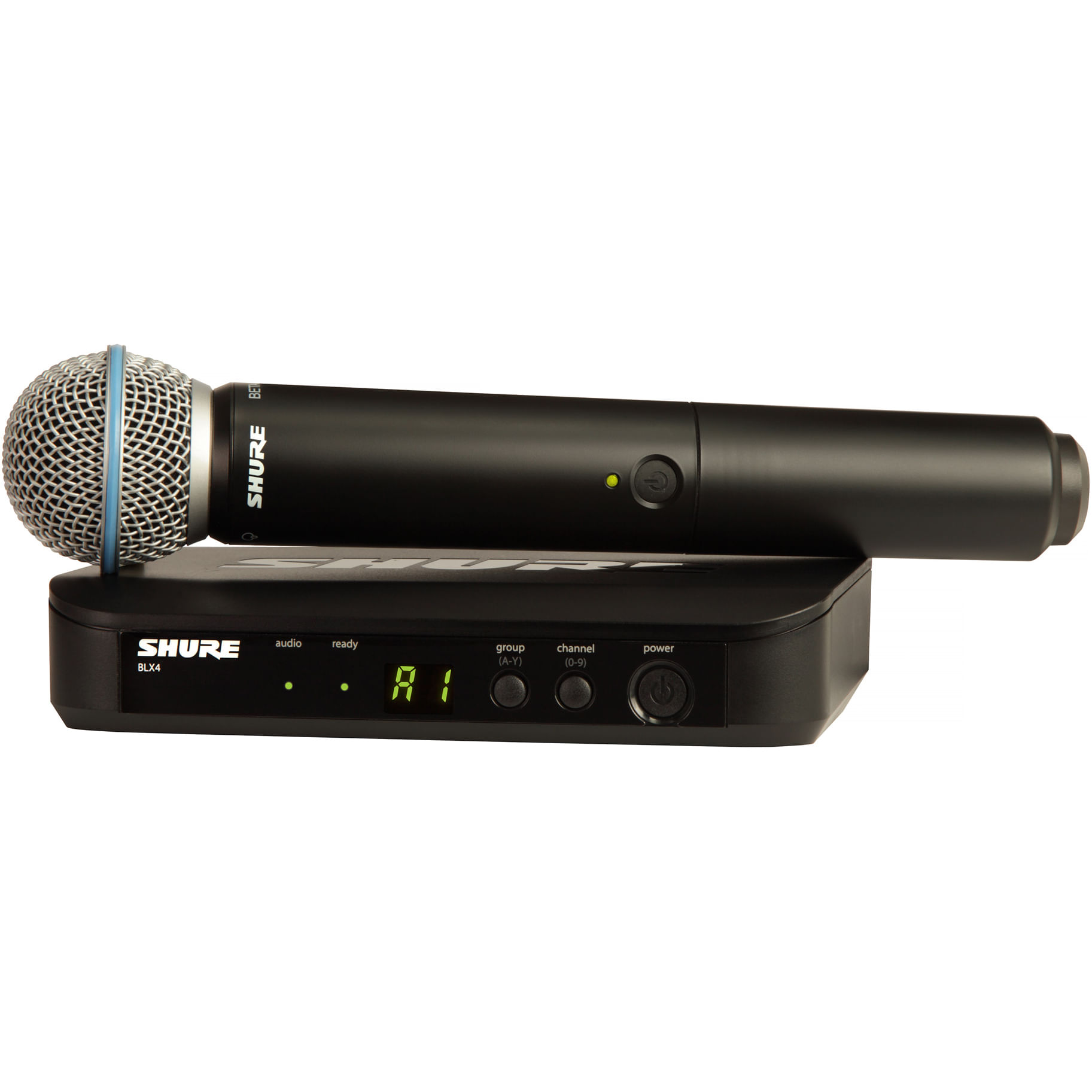 Shure BLX24/B58 Wireless Vocal System with Beta 58A - H9 Band