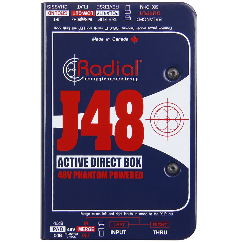 Radial J48 Active DI Box Cosmo Music