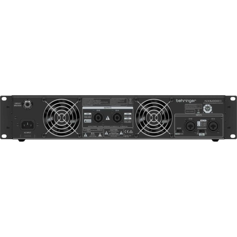 BEHRINGER NX-6000 POWER AMPLIFIER-