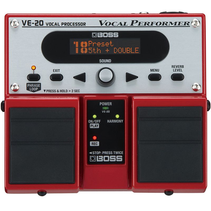 BOSS VE-20 Vocal Performer Effects Pedal