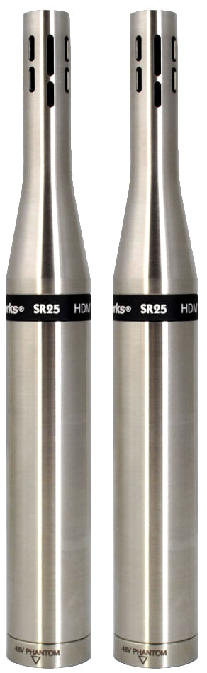 Earthworks SR25mp Multi-Use Cardioid Condenser Microphones Matched Pair  Cosmo Music