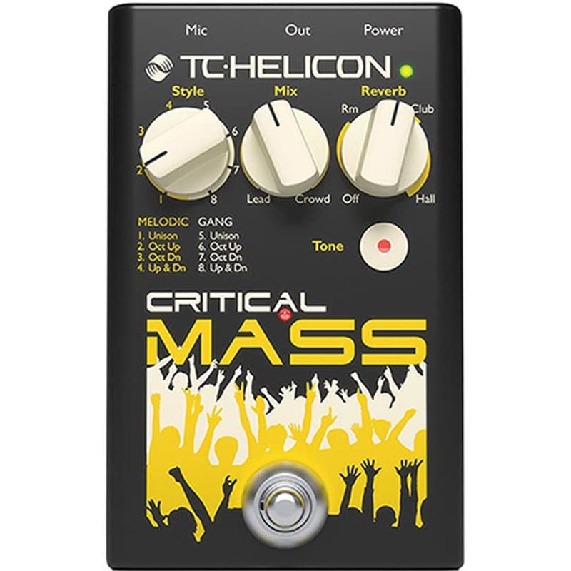 TC Helicon Critical Mass Vocal Harmony Pedal