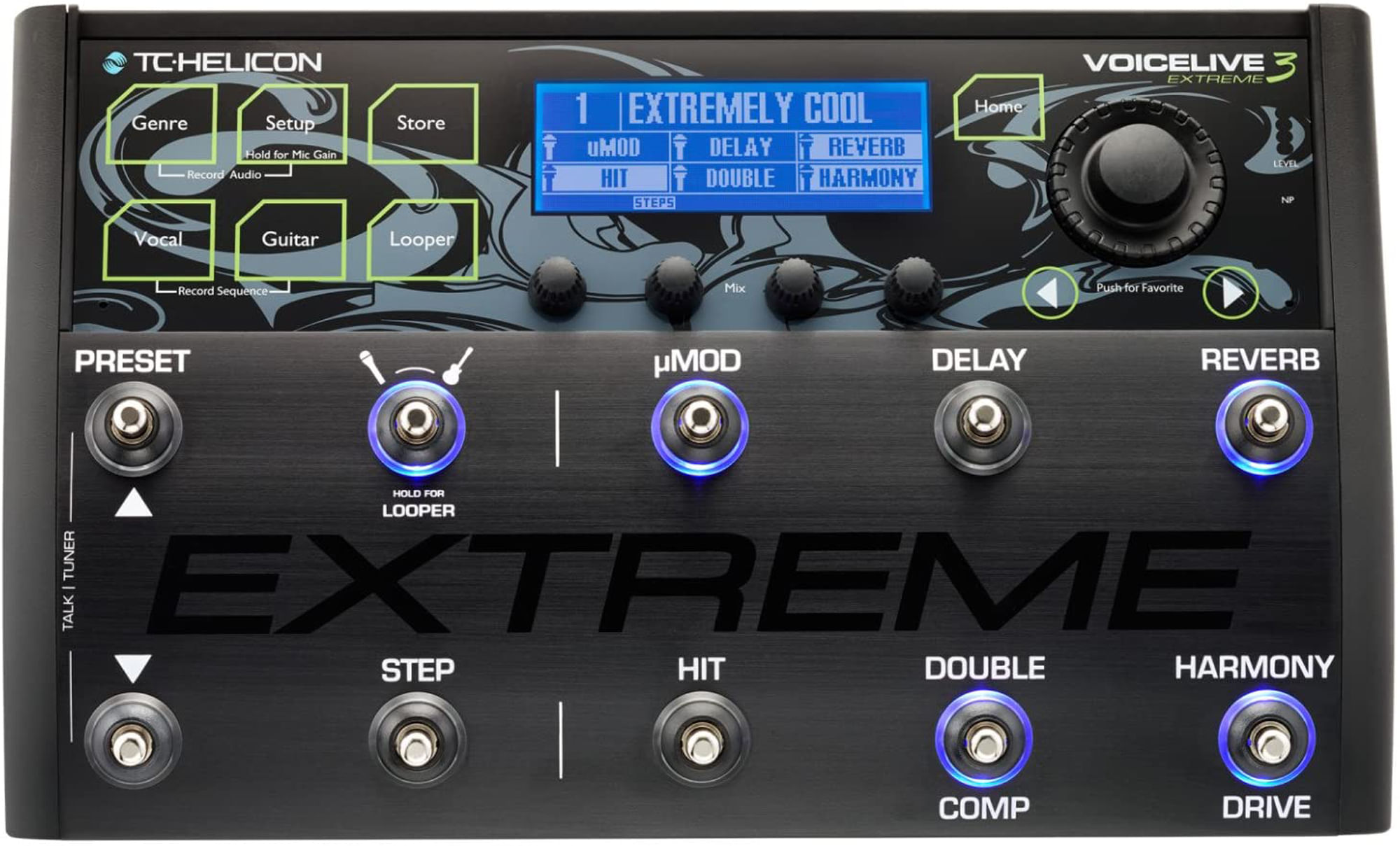 TC Helicon Voicelive 3 Extreme Effect Pedal - Cosmo Music | Canada's #1  Music Store - Shop, Rent, Repair