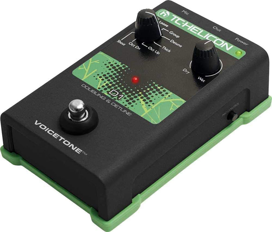 TC Helicon VoiceTone D1 Doubling And Detune Pedal